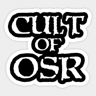 Cult of Old School Revival Sticker